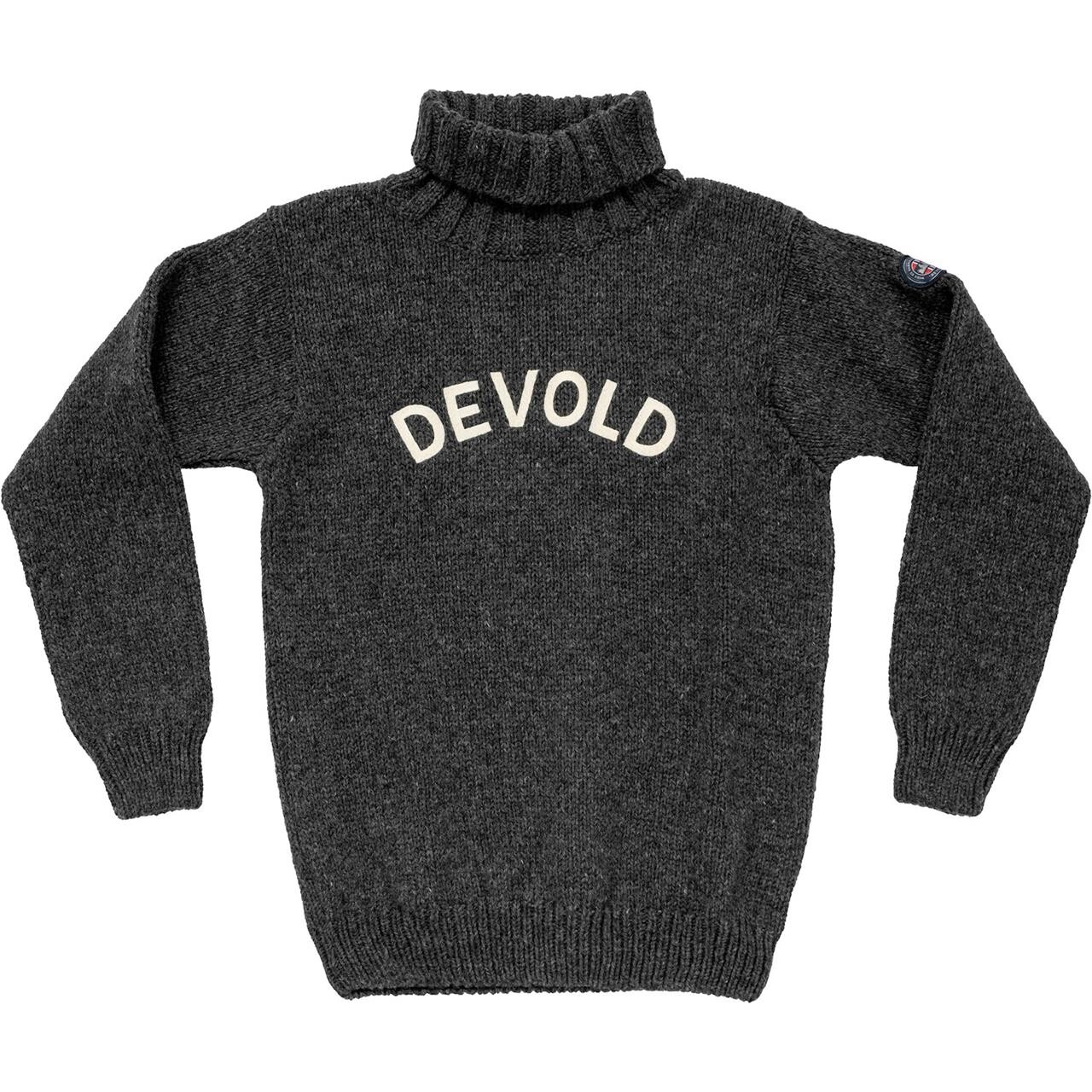 Devold Nansen Legacy High Neck (Grå (ANTHRACITE/OFFWHITE) Large)