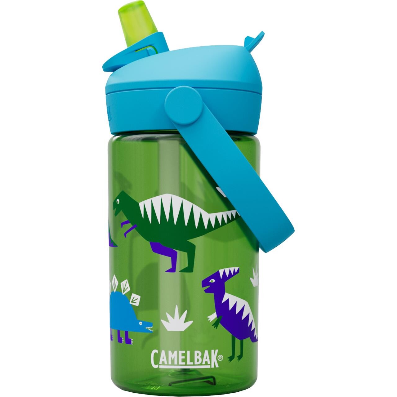 Camelbak Thrive Flip Straw 400ml - Grøn Junior Drikkeflaske til aktive børn. Køb online og kom i gang med leg!