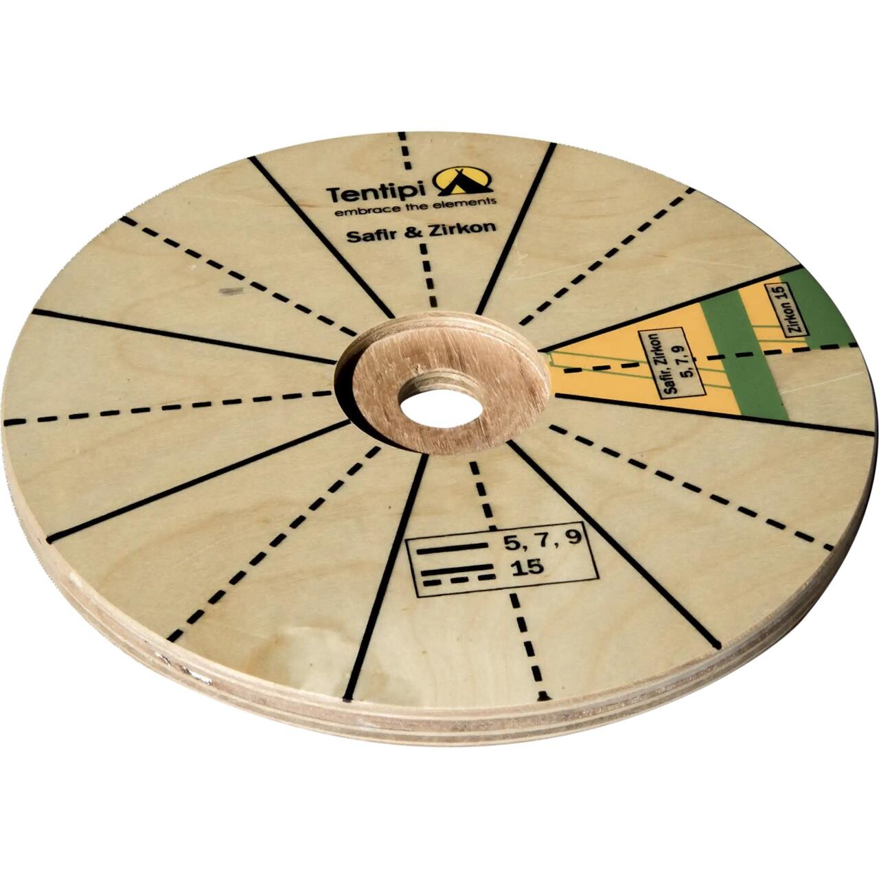 Tentipi Pole Plate - Tilbehør til telte
