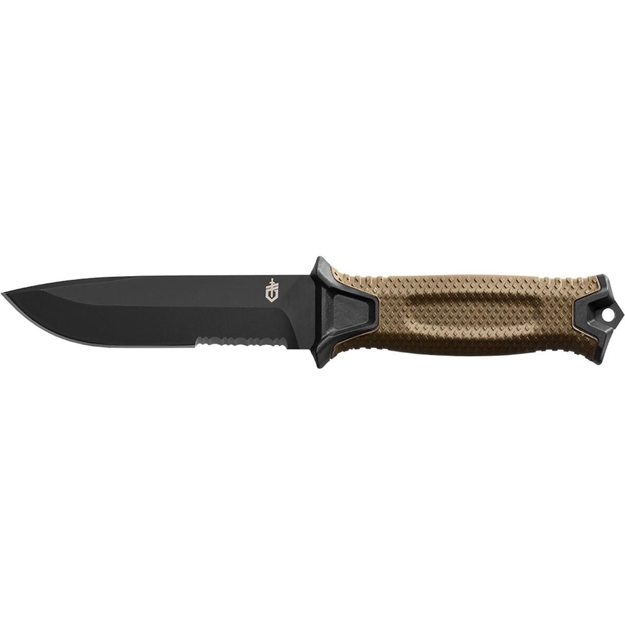 Gerber StrongArm Serrated Kniv med fast klinge - Coyote
