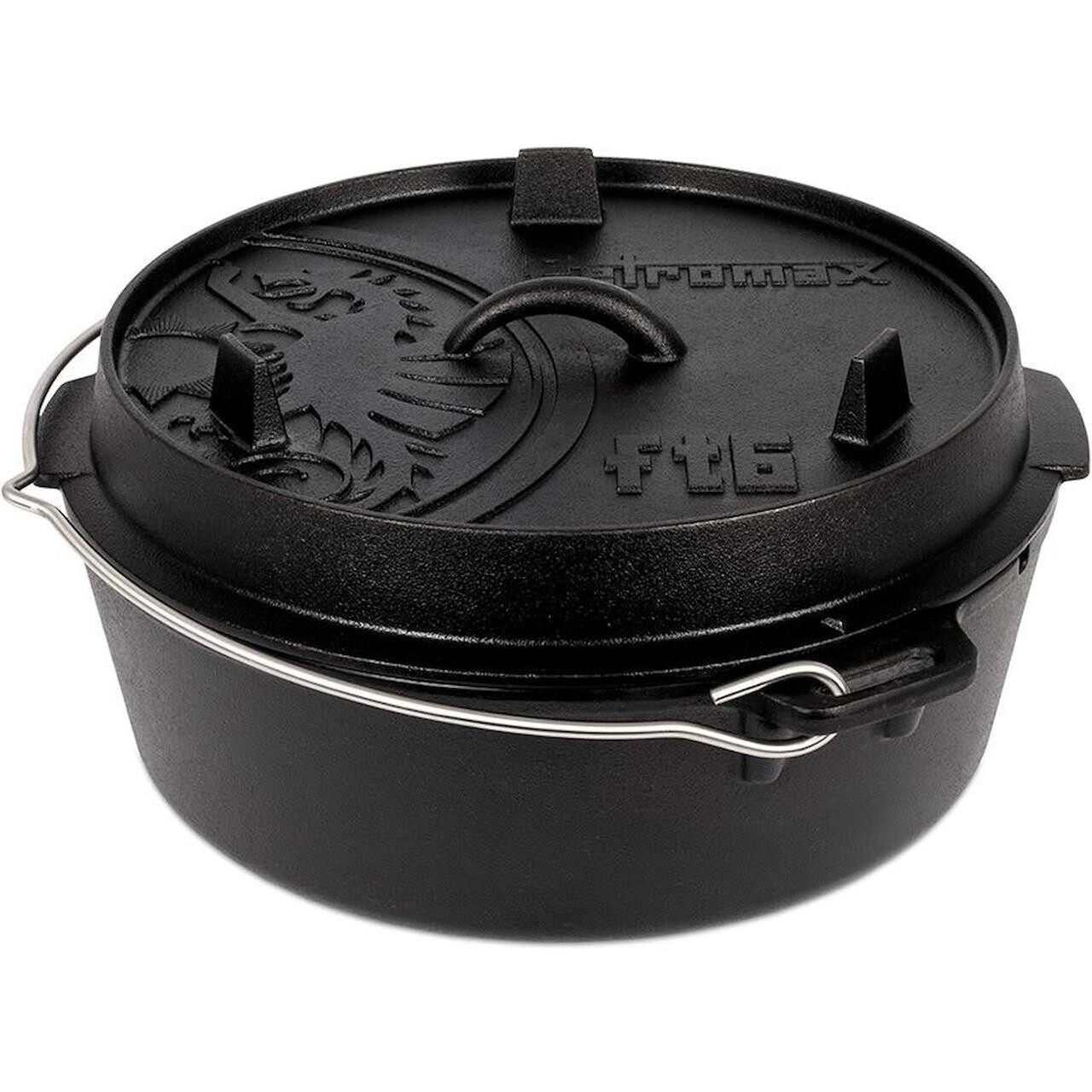 Petromax ft6-t, 5,5 L, Sort, Støbejern, 364 mm, 312 mm, 160 mm