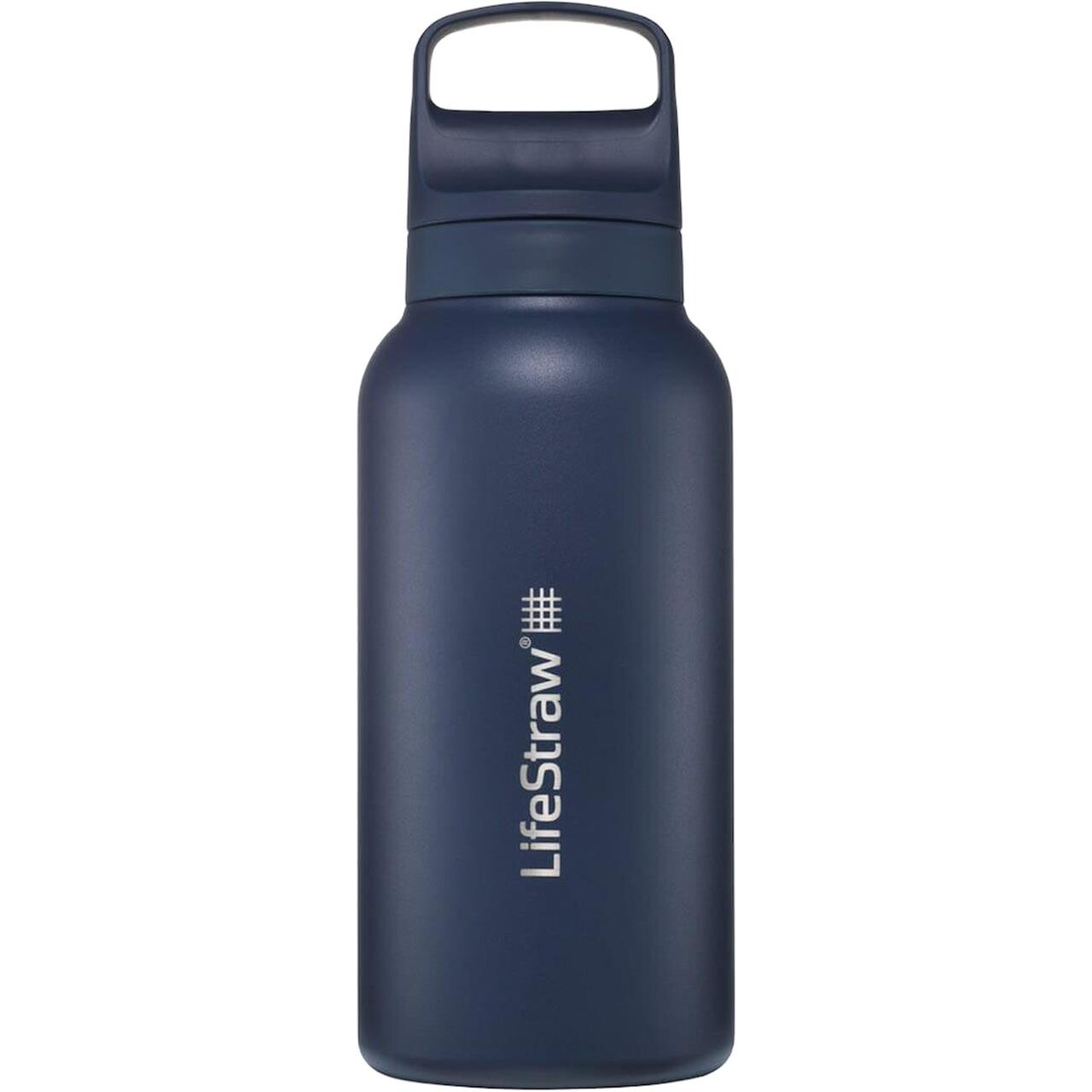LifeStraw Go 2.0 SS Water Filter Bottle 1 L (Blå (AEGEAN SEA))