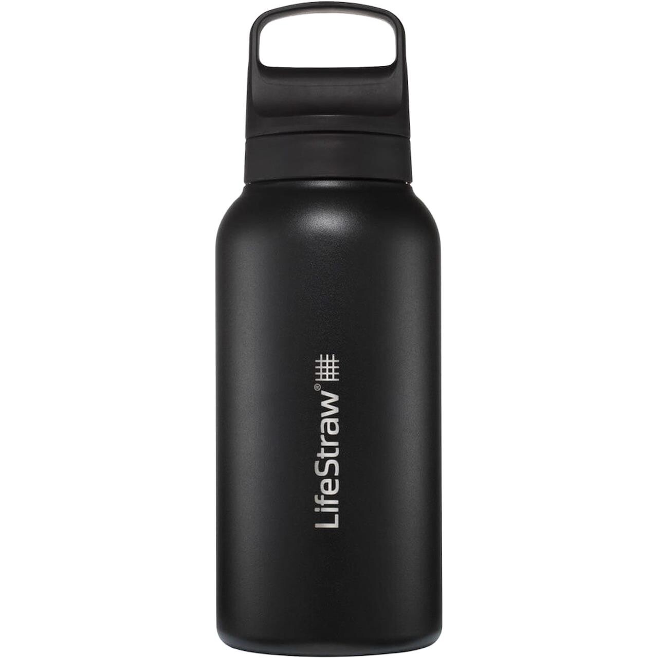 LifeStraw Go 2.0 SS Water Filter Bottle 1 L (Sort (BLACK))