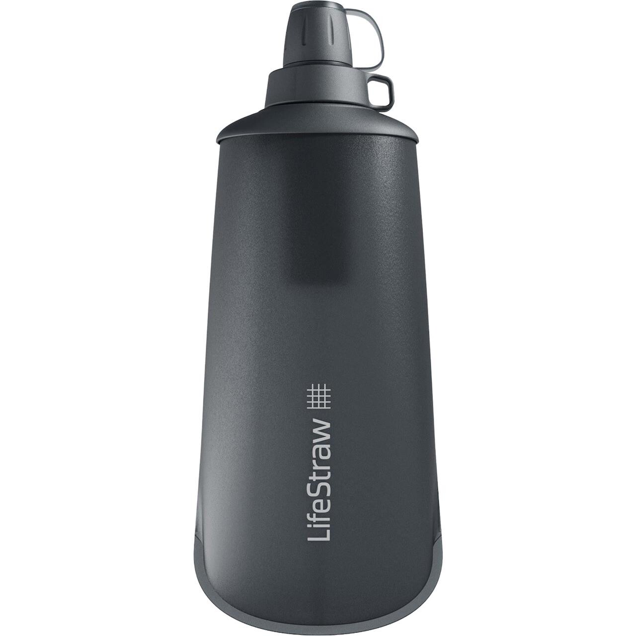 LifeStraw Peak Squeeze Bottle 1 L (Grå (DARK MOUNTAIN GRAY))