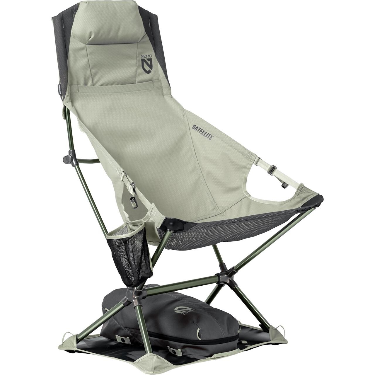 Nemo Satellite Reclining Camp Chair (Grøn (MARSH))