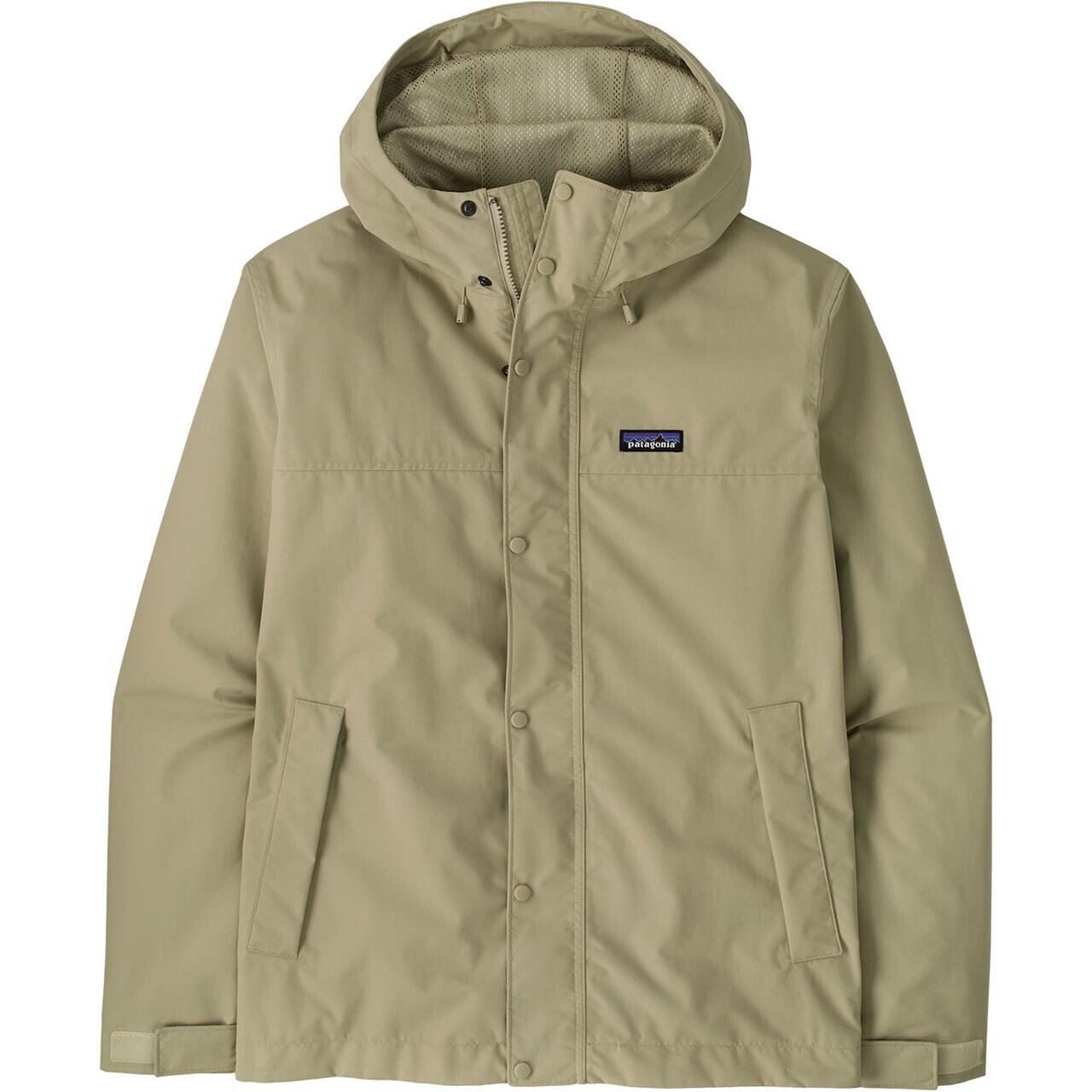 Patagonia Mens Outdoor Everyday Rain Jacket (Grå (WEATHERED STONE) Large)