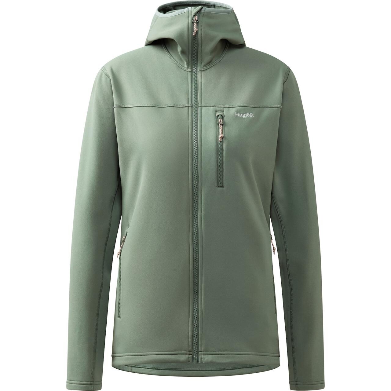 Haglöfs Womens Rosson Mid Hood (Grøn (CHLOROPHYLL GREEN) X-small)