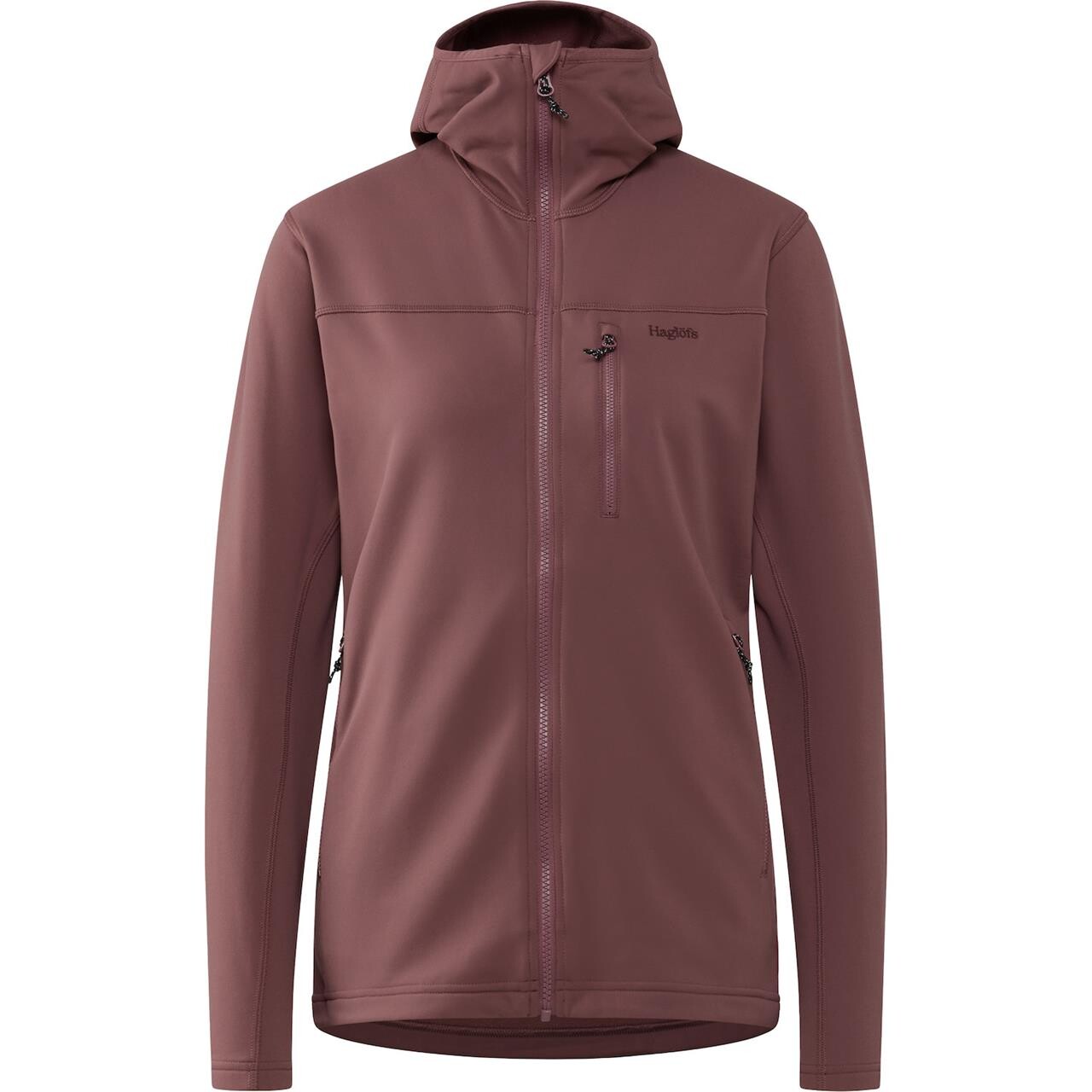 Haglöfs Womens Rosson Mid Hood (Lyserød (MISTY MAUVE) X-small)