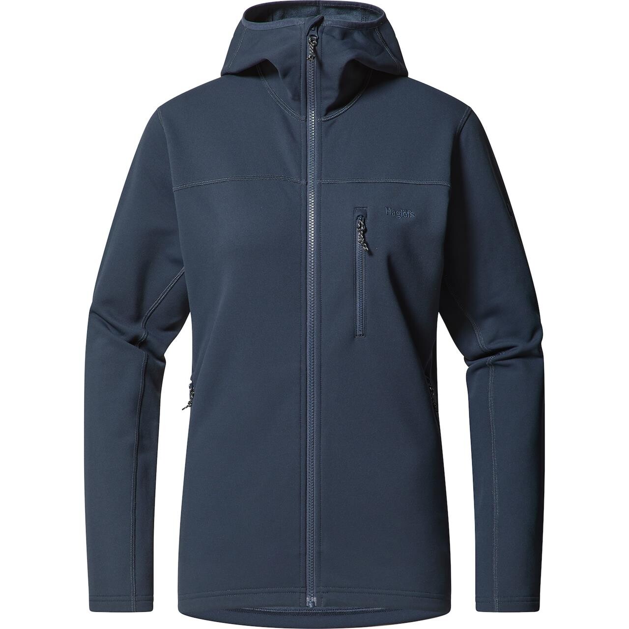 Haglöfs Womens Rosson Mid Hood (Blå (TARN BLUE) X-small)