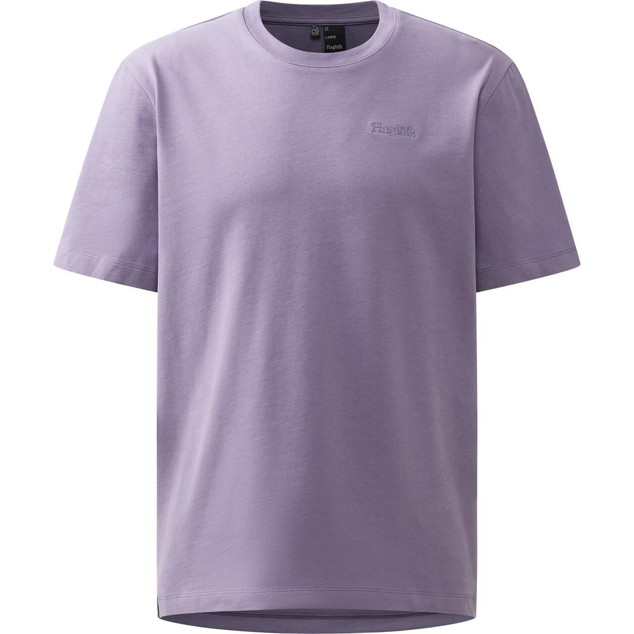 Haglöfs Mens Haglöfs Tee (Lilla (PURPLE FOG) Small)