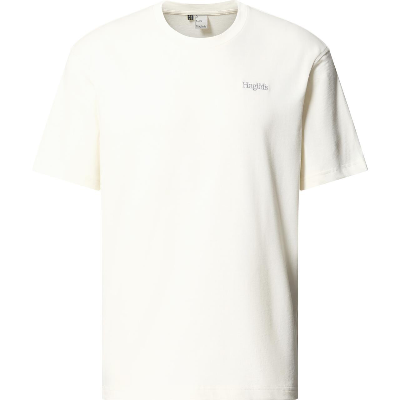 Haglöfs Mens Haglöfs Tee (Hvid (SOFT WHITE) Small)