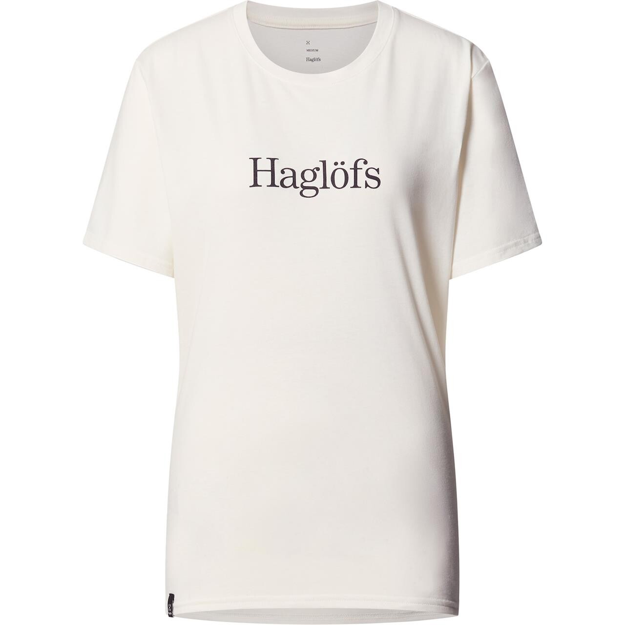 Haglöfs Womens Outsiders Tee (Hvid (SOFT WHITE) Small)