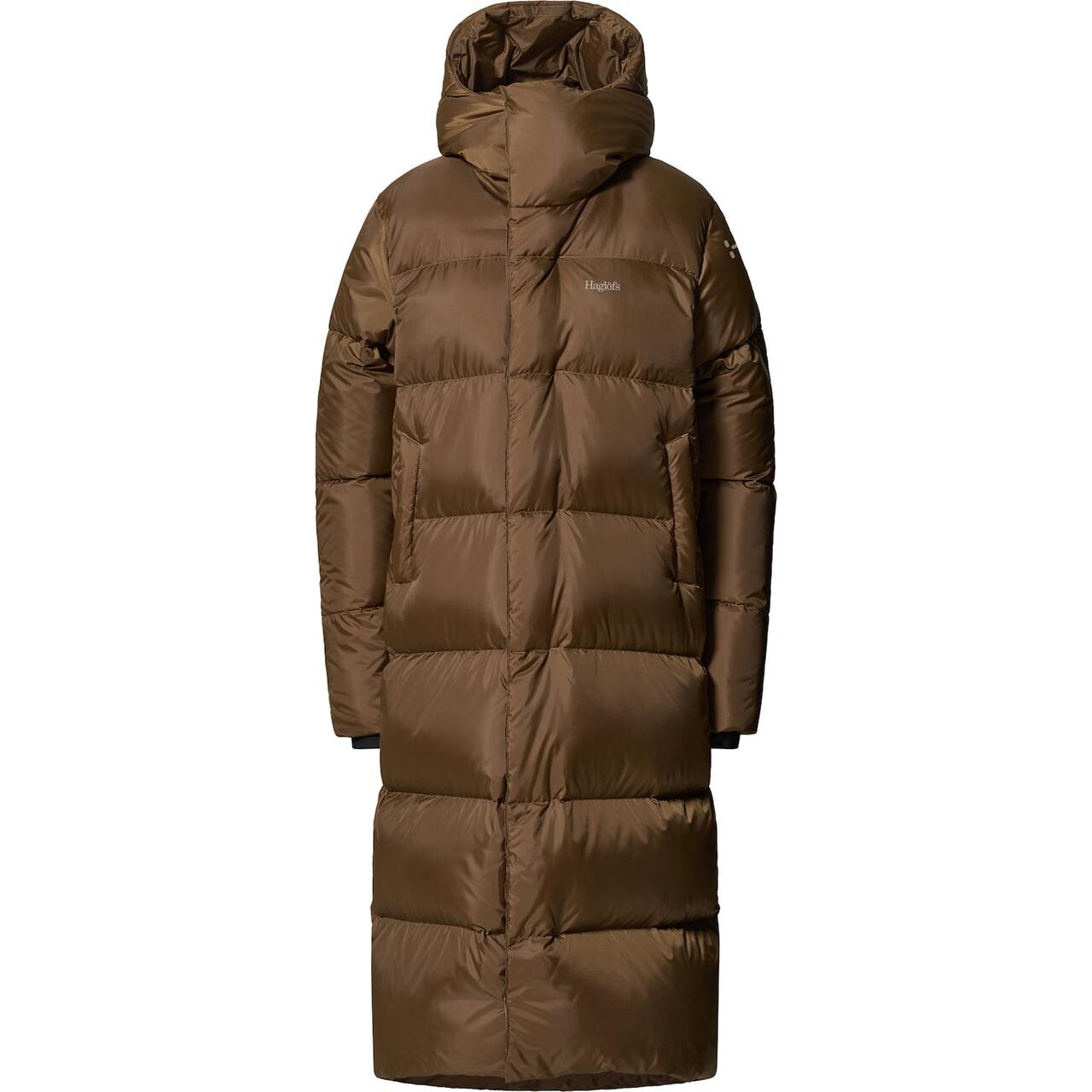 Haglöfs Womens Long Down II Parka (Brun (TEAK BROWN) Medium)
