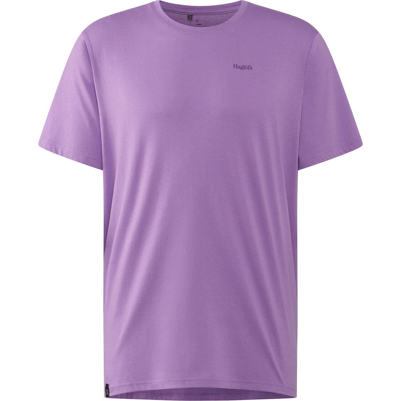 Haglöfs Mens Outsiders Graphic Tee (Lilla (PURPLE ICE 1) Small)
