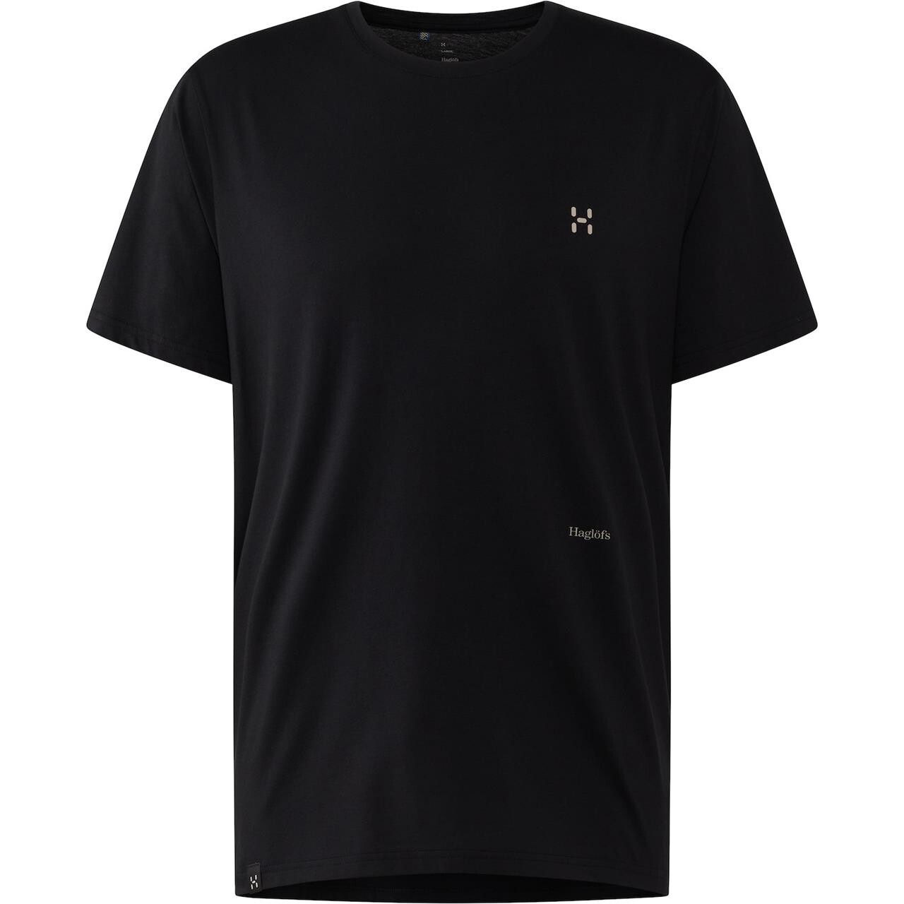 Haglöfs Mens Outsiders Graphic Tee (Sort (TRUE BLACK) Small)