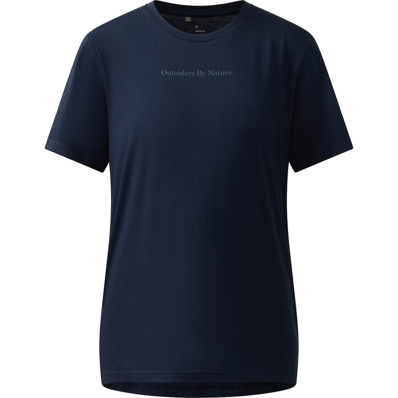 Haglöfs Womens Outsiders Graphic Tee (Blå (TARN BLUE) Small)