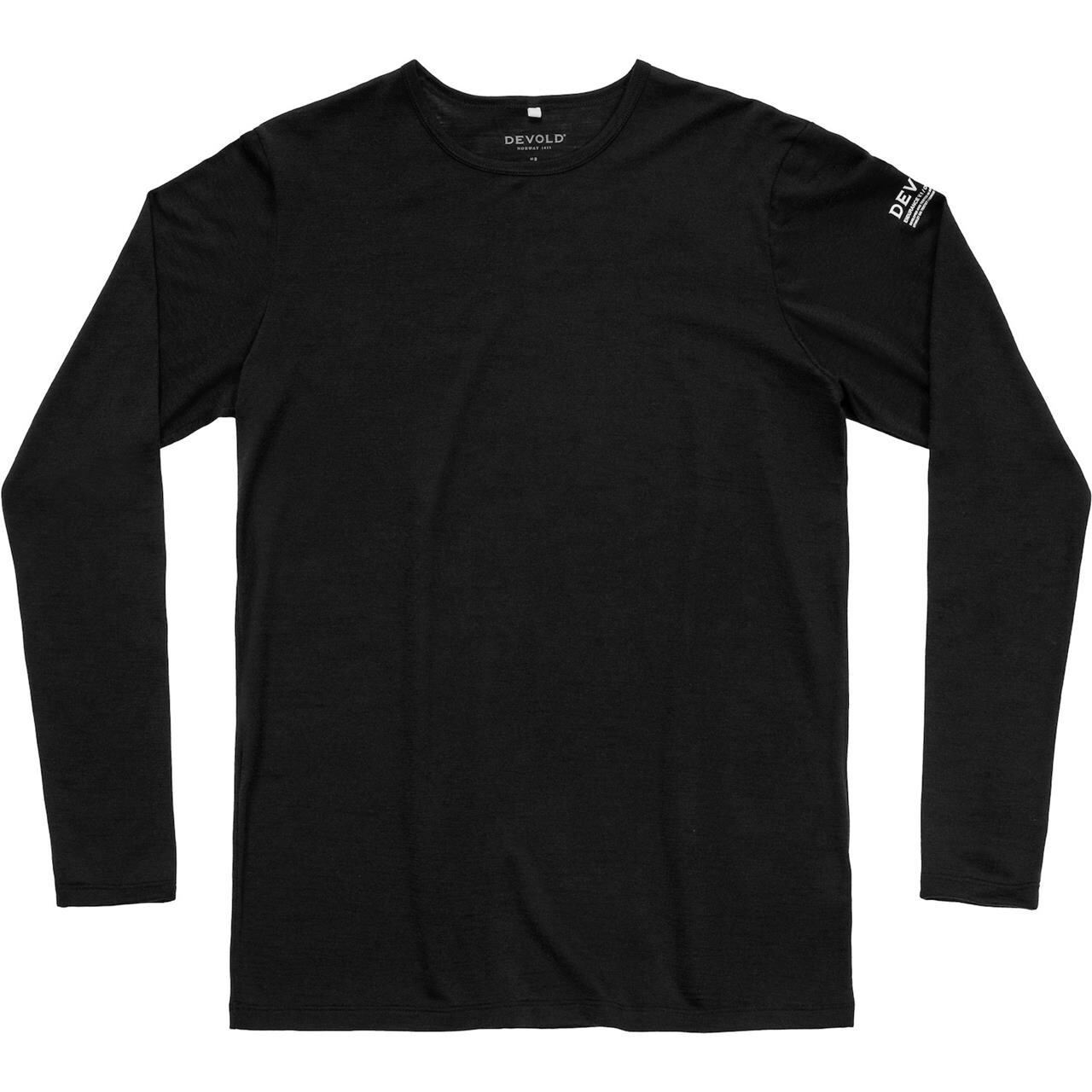 Devold Mens Active Stamp L/S (Sort (BLACK) Medium)