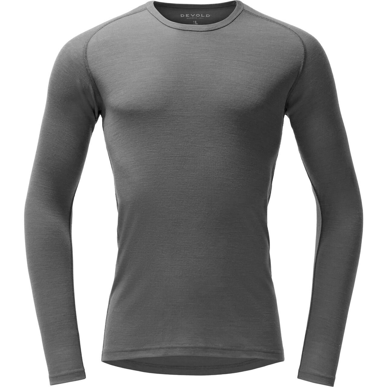 Devold Mens Adventure Merino 190 Shirt (Grå (CASTLEROCK) Medium)