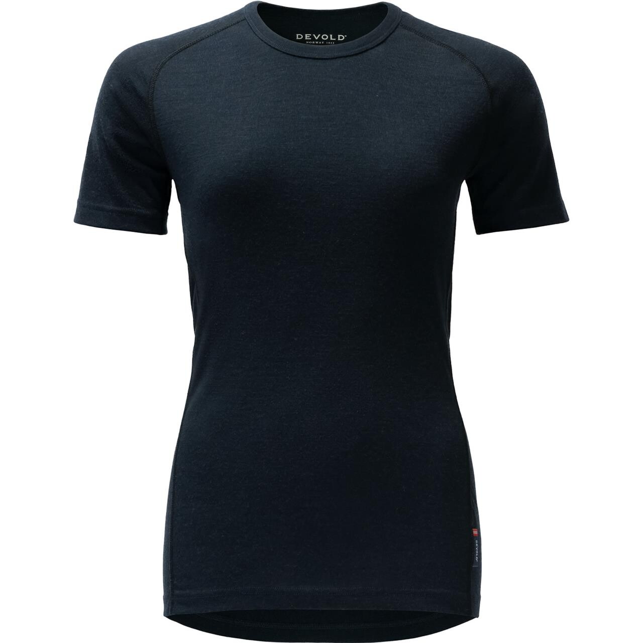 Devold Womens Adventure Merino 190 Tee (Sort (INK) Large)