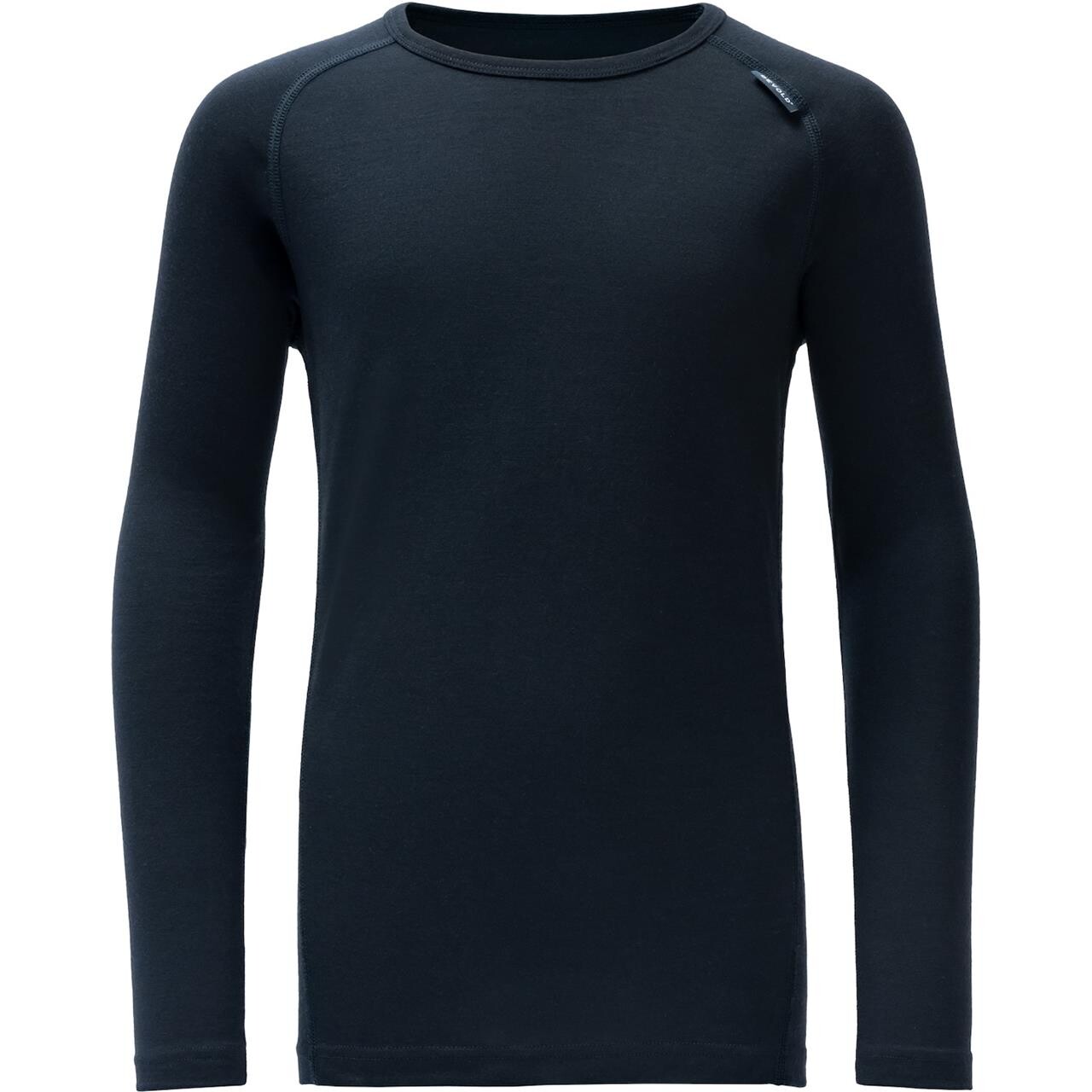 Devold Kids Breeze Merino Shirt Jr (Sort (INK) 40)