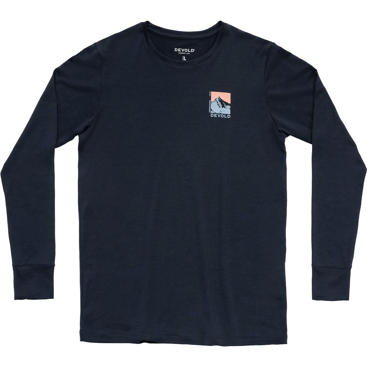 Devold Mens Classic Summit L/S (Sort (INK) XX-large)