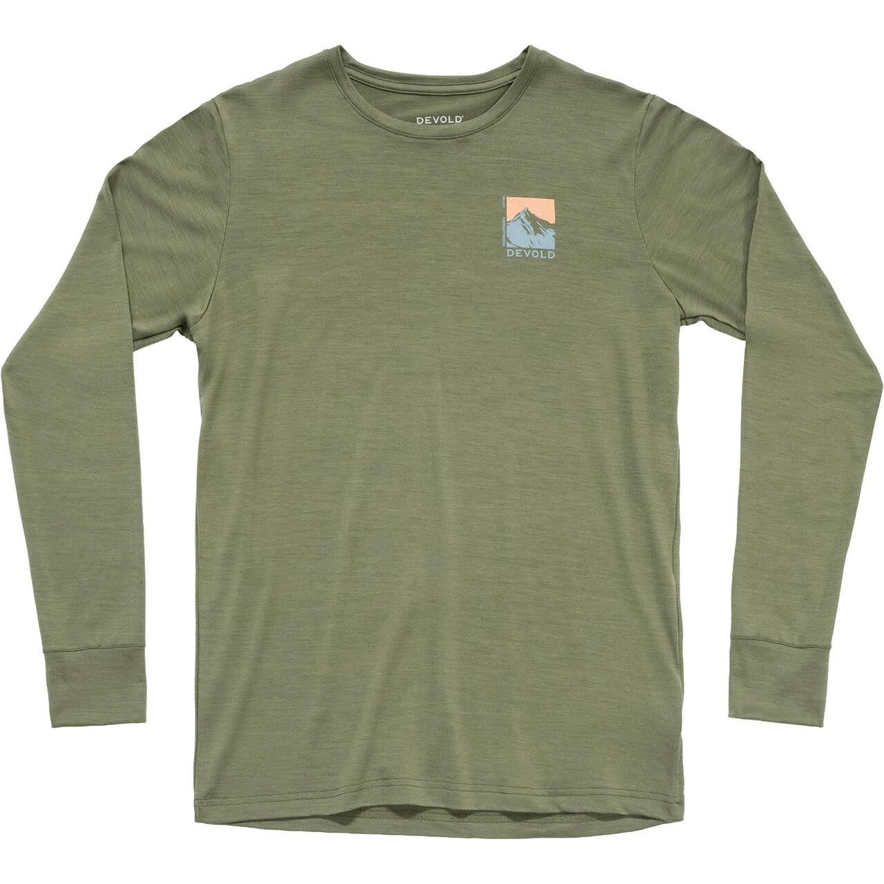 Devold Mens Classic Summit L/S (Grøn (LICHEN) Large)
