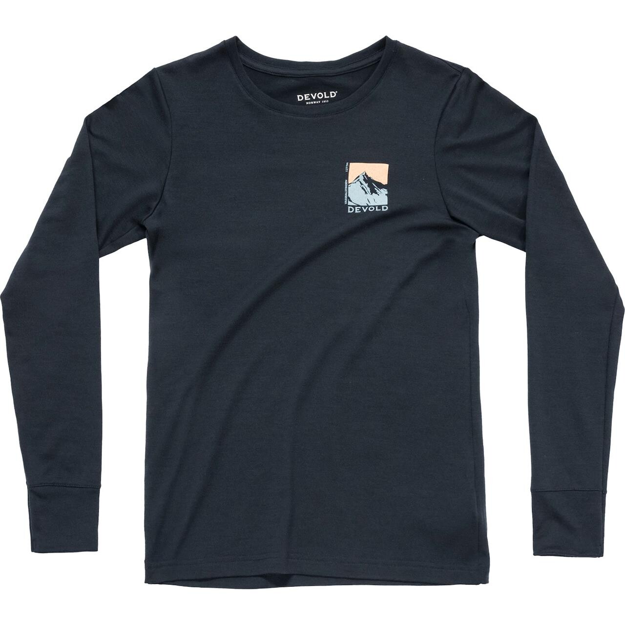 Devold Womens Classic Summit L/S (Sort (INK) Large)