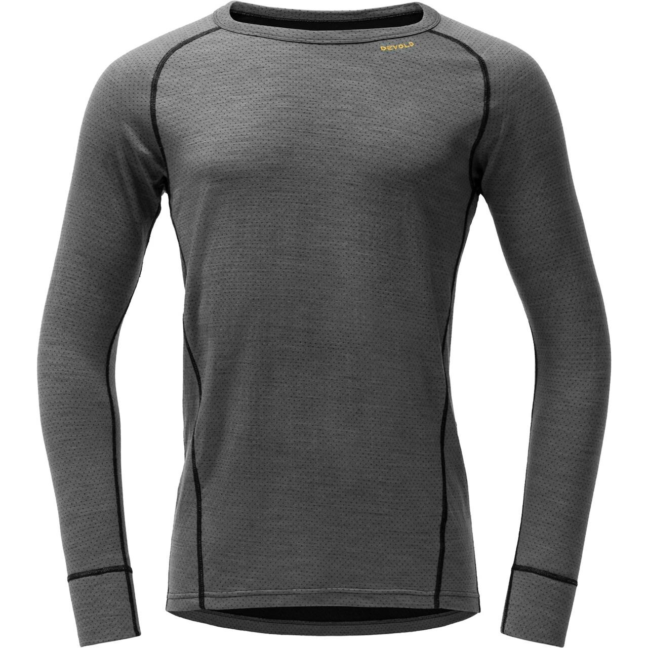 Devold Mens Duo Active Merino 205 Shirt (Grå (CASTLEROCK) Large)