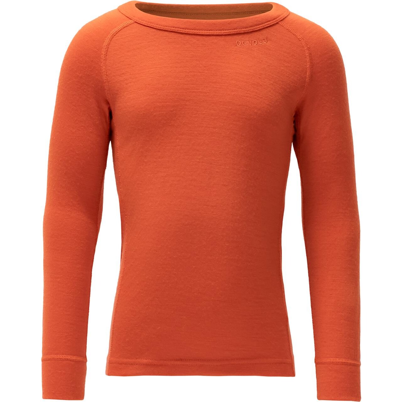 Devold Kids Duo Active Merino Shirt Kid (Orange (BRICK) 32)