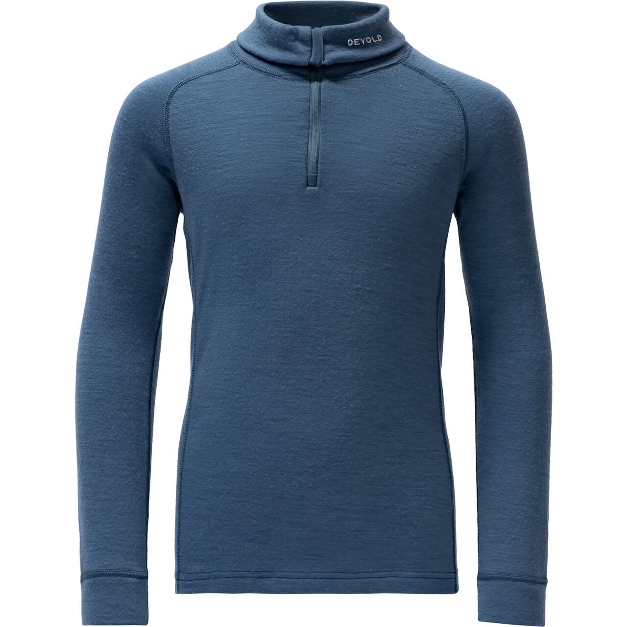 Devold Kids Duo Active Merino Zip Neck Jr (Blå (BERRY) 42)