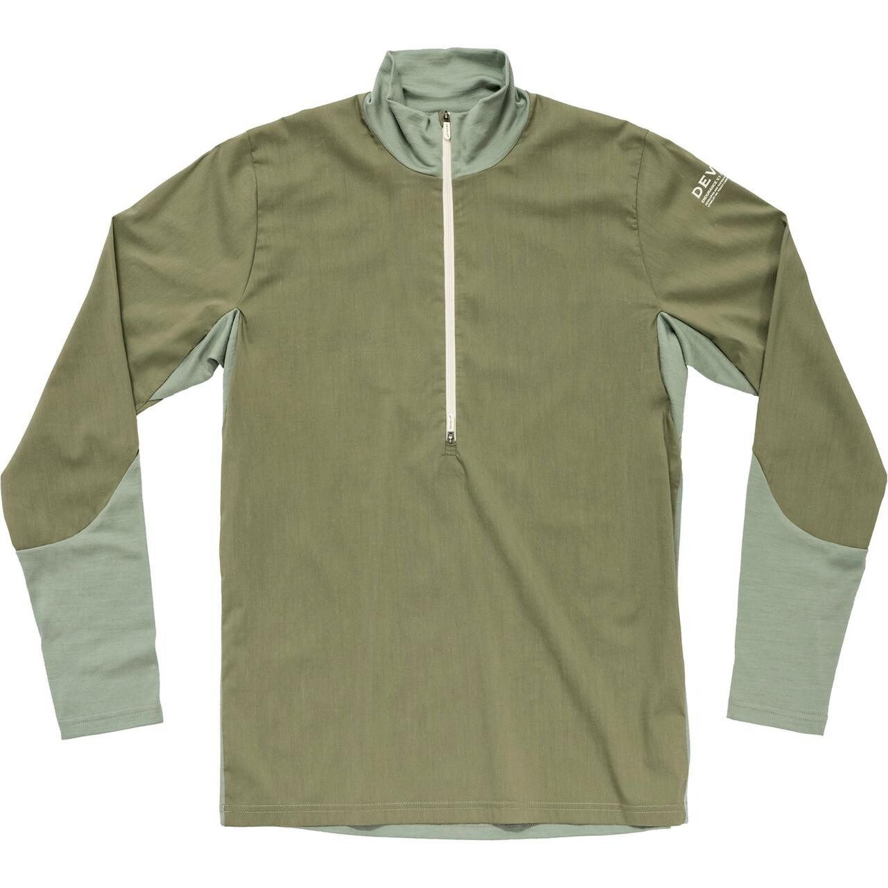 Devold Mens Endurance Merino Cover Zip (Grøn (LICHEN) XX-large)
