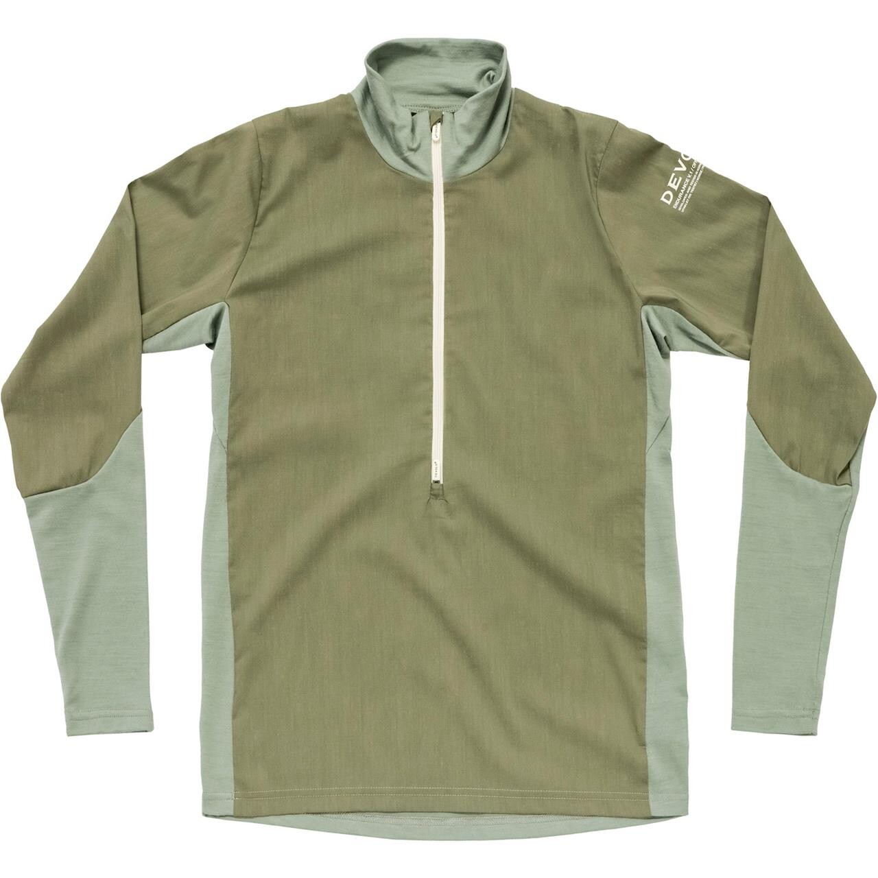 Devold Womens Endurance Merino Cover Zip (Grøn (LICHEN) Large)