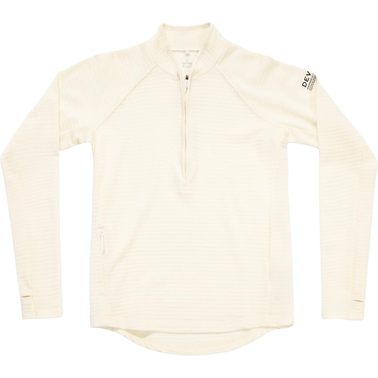 Devold Womens Endurance Merino Zip (Hvid (RAW WHITE) Large)
