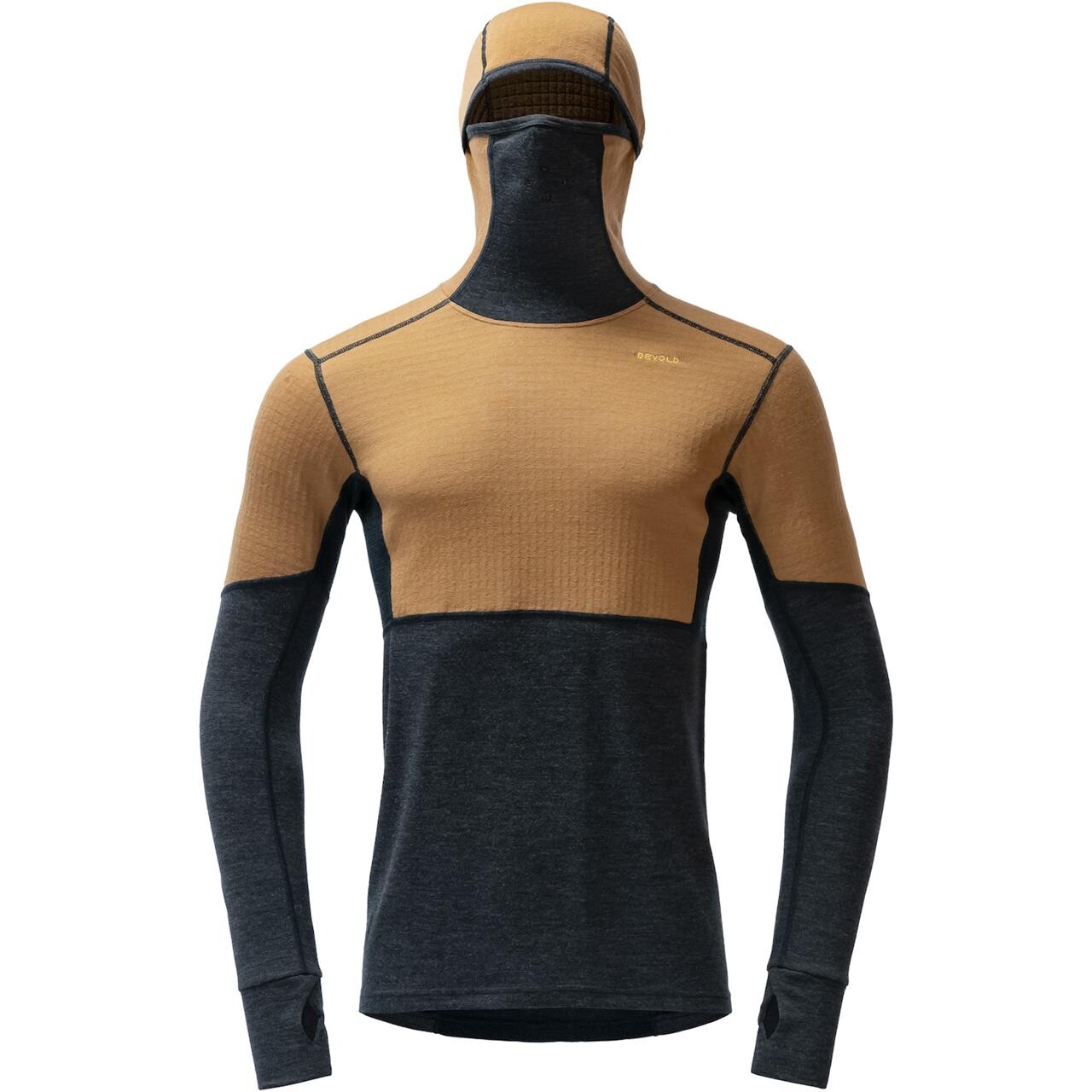 Devold Mens Expedition Arctic Pro Hoodie (Brun (WHEAT) X-large)