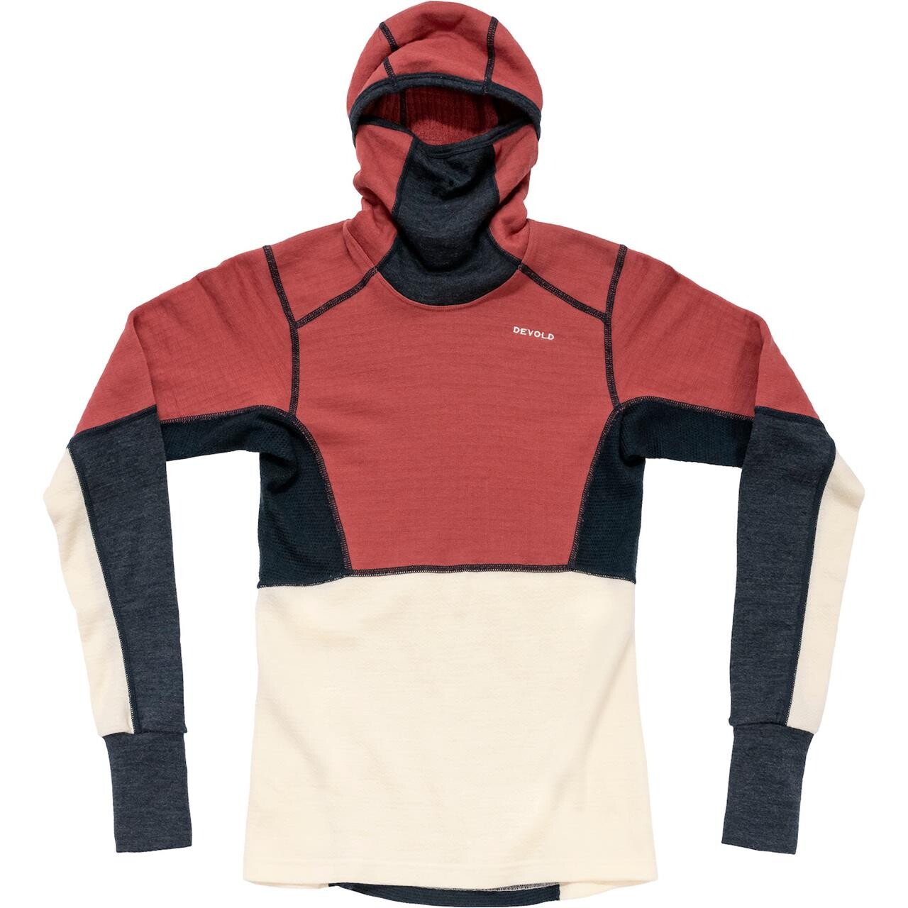 Devold Womens Expedition Arctic Pro Hoodie (Lyserød (MARSALA) Small)
