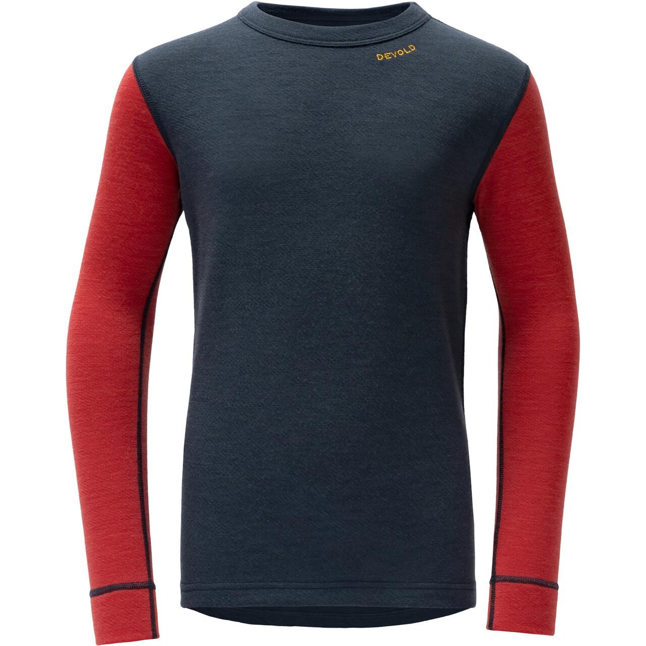 Devold Kids Expedition Merino Shirt Jr (Rød (NIGHT/BEAUTY) 40)