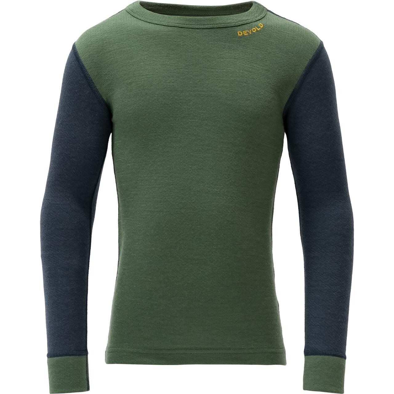 Devold Kids Expedition Merino Shirt Kid (Grøn (NIGHT/FOREST) 36)