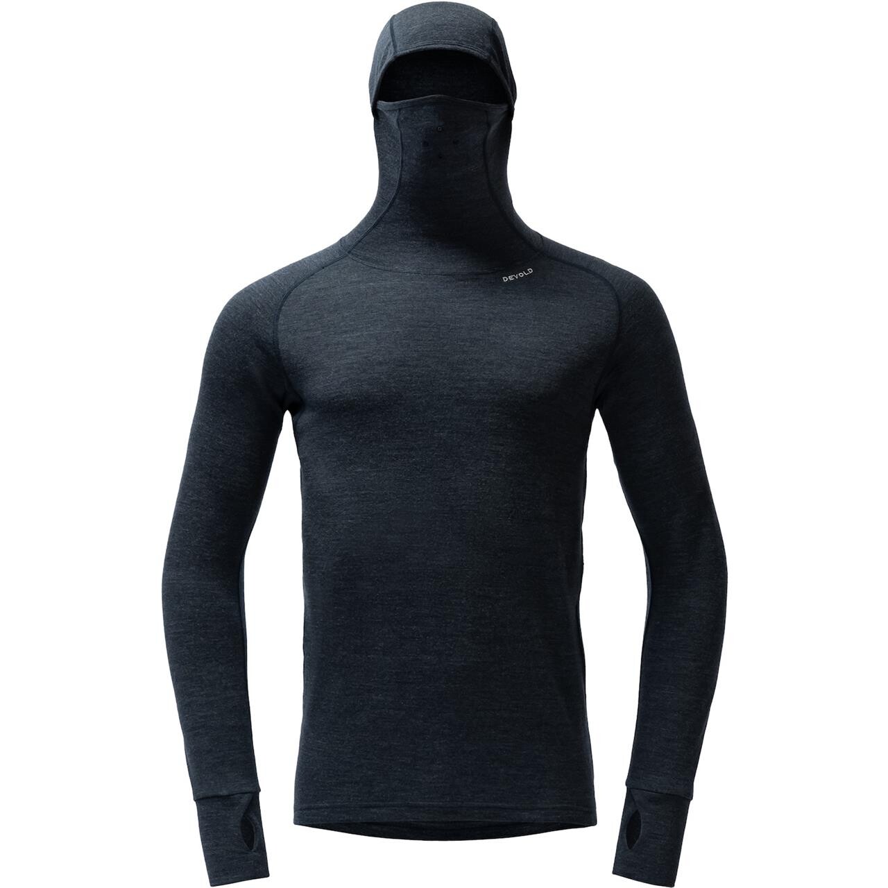 Devold Mens Expedition Merino Silk Hoodie (Sort (INK) Medium)