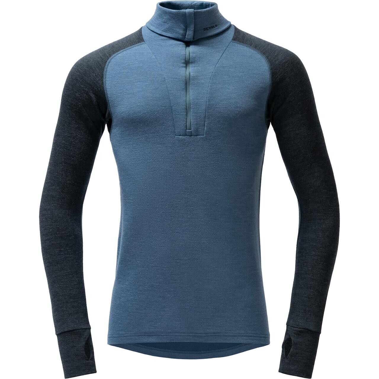 Devold Mens Expedition Merino Silk Zip (Blå (BERRY/INK) Large)
