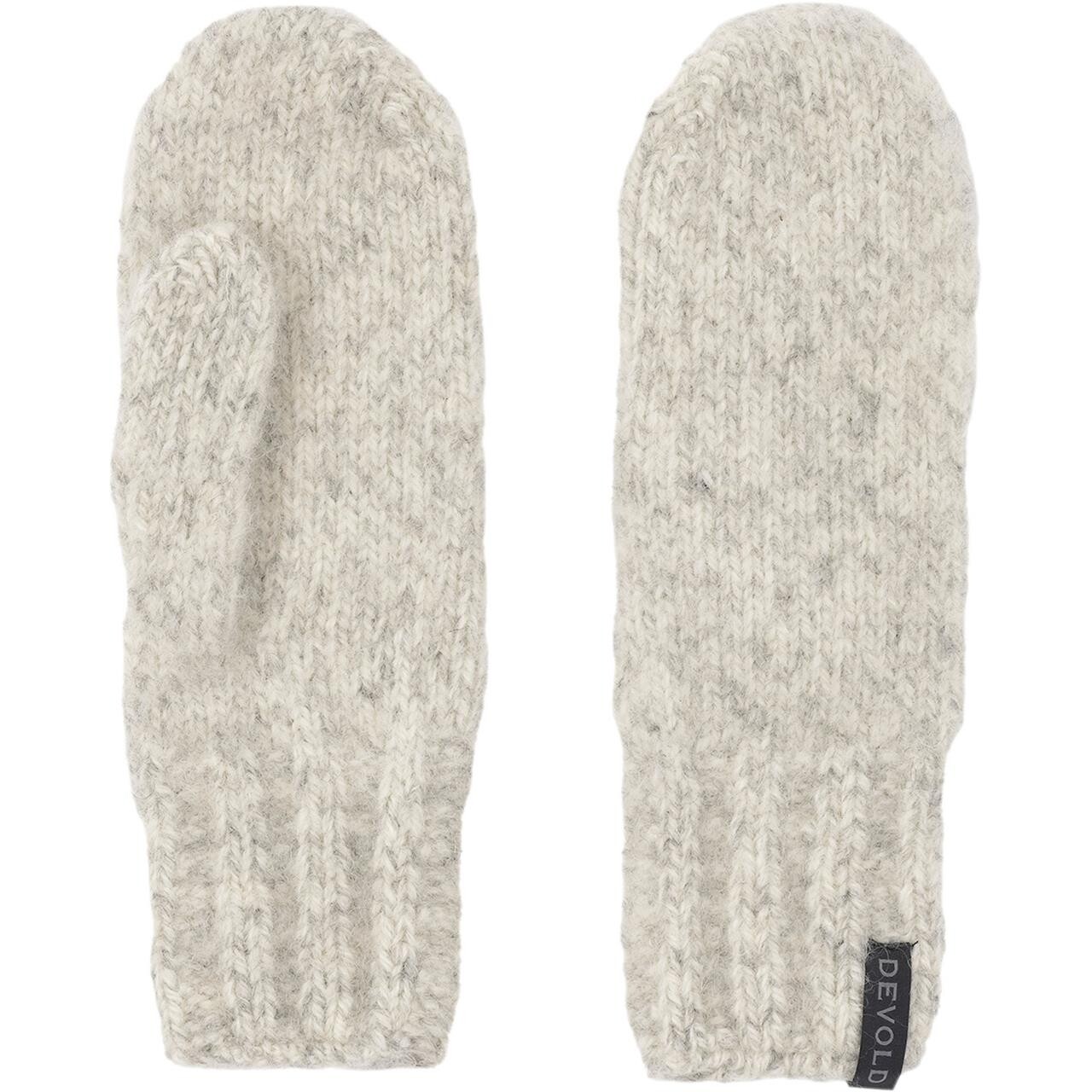 Devold Nansen Wool Mitten (Grå (GREY MELANGE) Large)