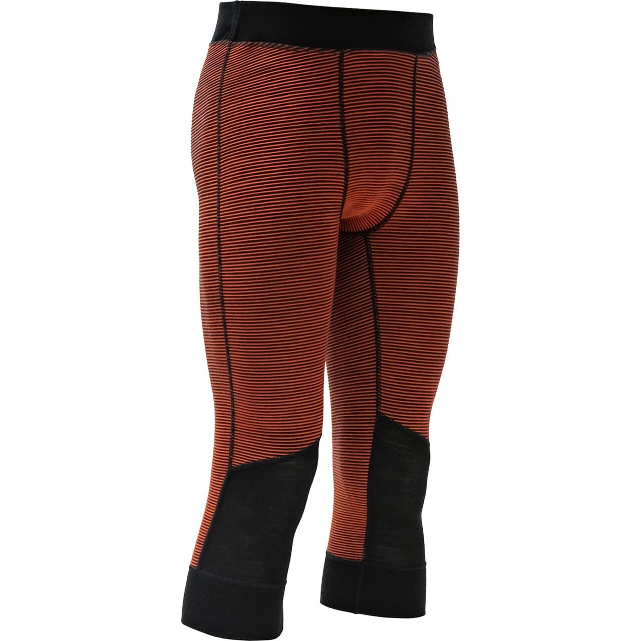 Devold Mens Reverso Merino 3/4 Longs (Orange (BRICK) Large)