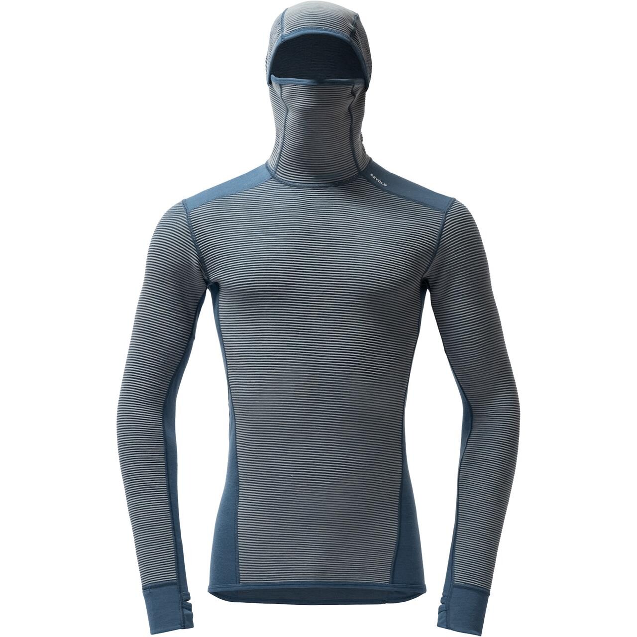 Devold Mens Reverso Merino Hoodie (Grå (GRIFFIN) Large)
