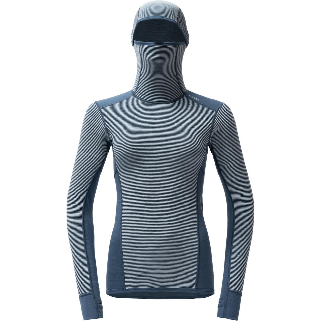 Devold Womens Reverso Merino Hoodie (Blå (DAWN) Large)