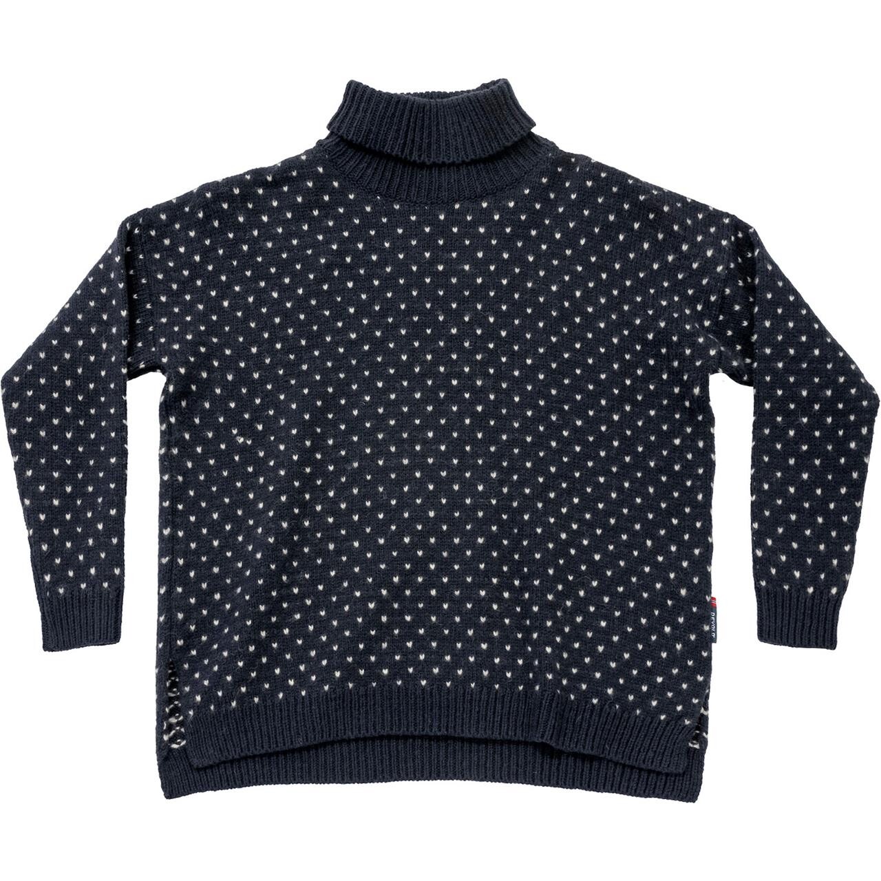 Devold Womens Sørisen Wool High Neck (Sort (INK) Small)