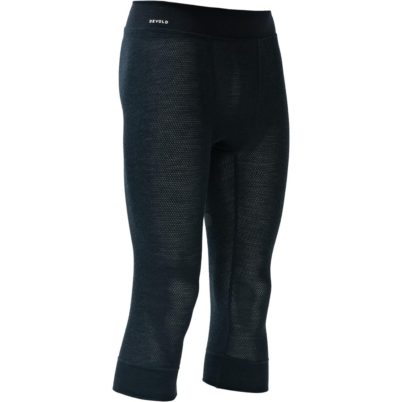 Devold Mens Wool Mesh 190 3/4 Longs (Sort (INK) Small)