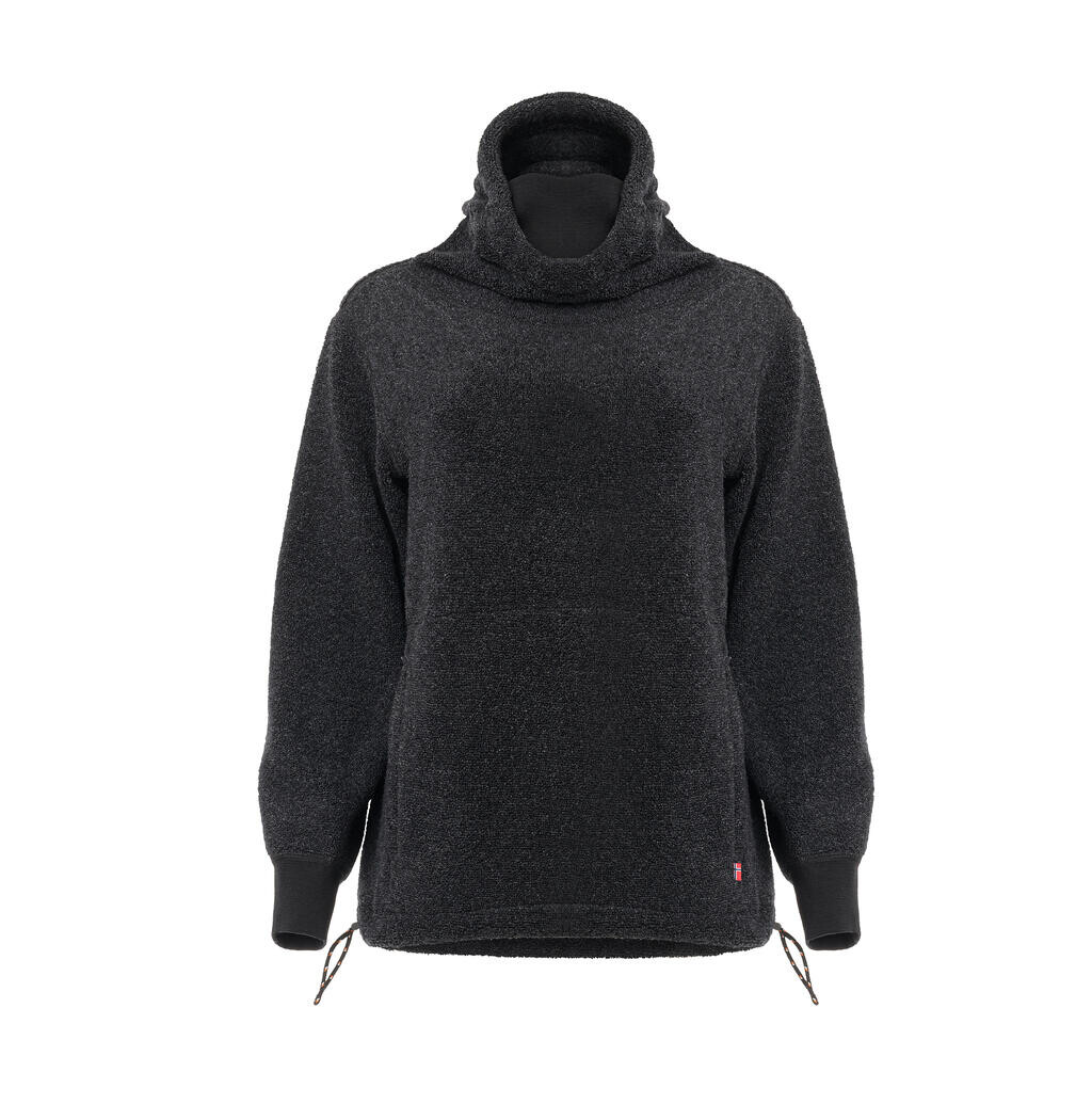 Aclima Reborn Terry Pullover Grå Dark Grey Melange