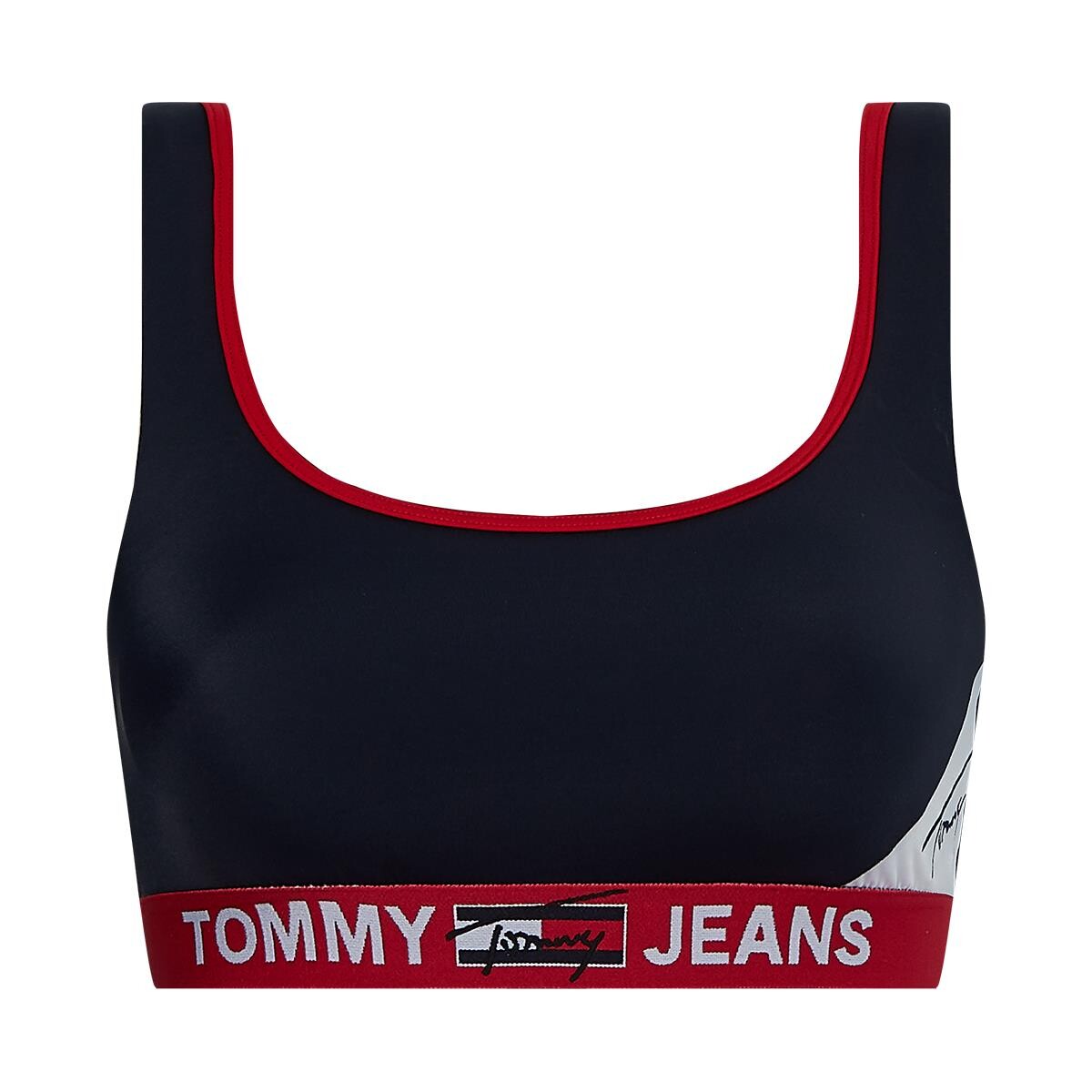 Tommy Hilfiger Bikini Bralette, Farve: Sort, Størrelse: XS, Dame