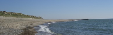 Stranden ved Bovbjerg.