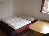 Double bed in room type 2